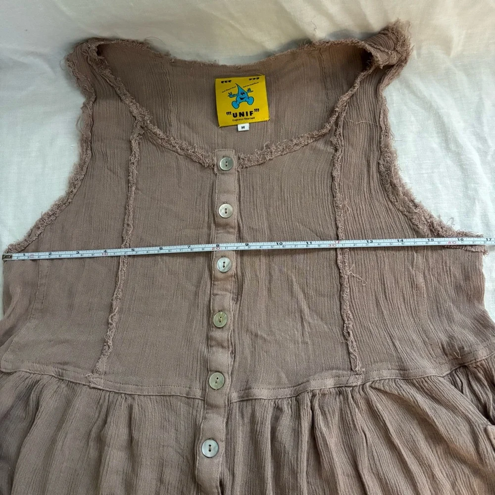 Unif gaard bohemian dress with nice pockets size M - Picture 7 of 13